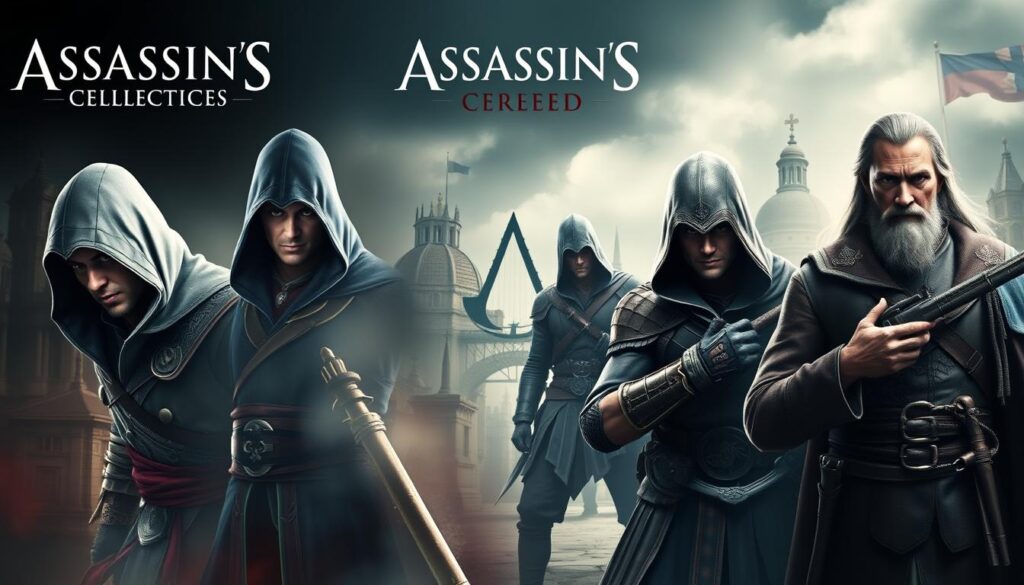 Die wichtigsten Hauptcharaktere von Assassin's Creed