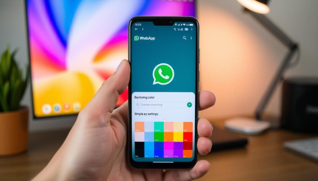 Whatsapp Hintergrundfarbe ändern