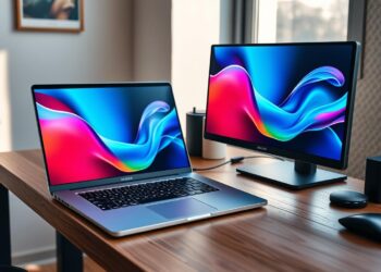 Monitor an Laptop anschließen