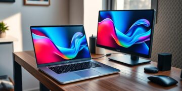 Monitor an Laptop anschließen