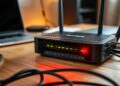 Fritz Box DSL blink