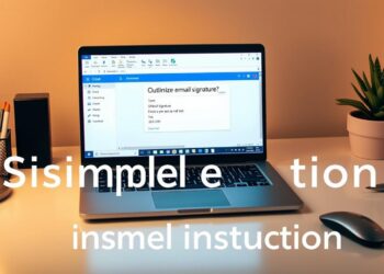 Outlook Signatur ändern