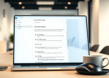 Abwesenheitsnotiz in Outlook anlegen