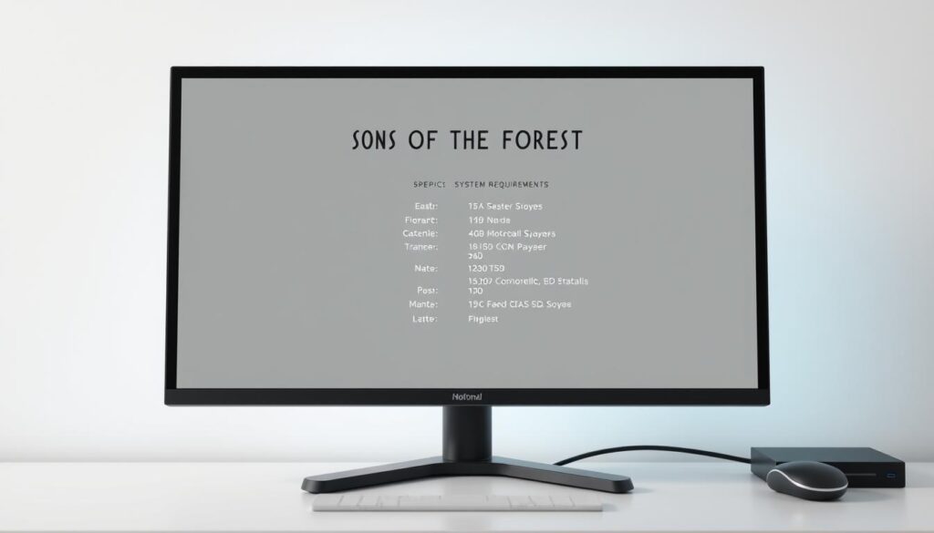 systemanforderungen für sons of the forest