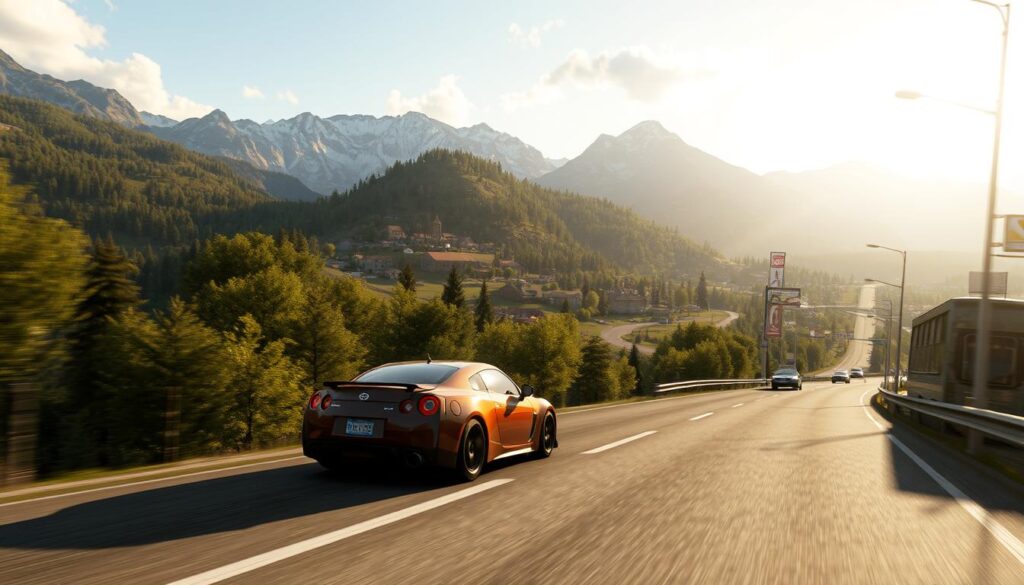 Realistische Umgebungen in Gran Turismo 7