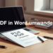pdf in word umwandeln