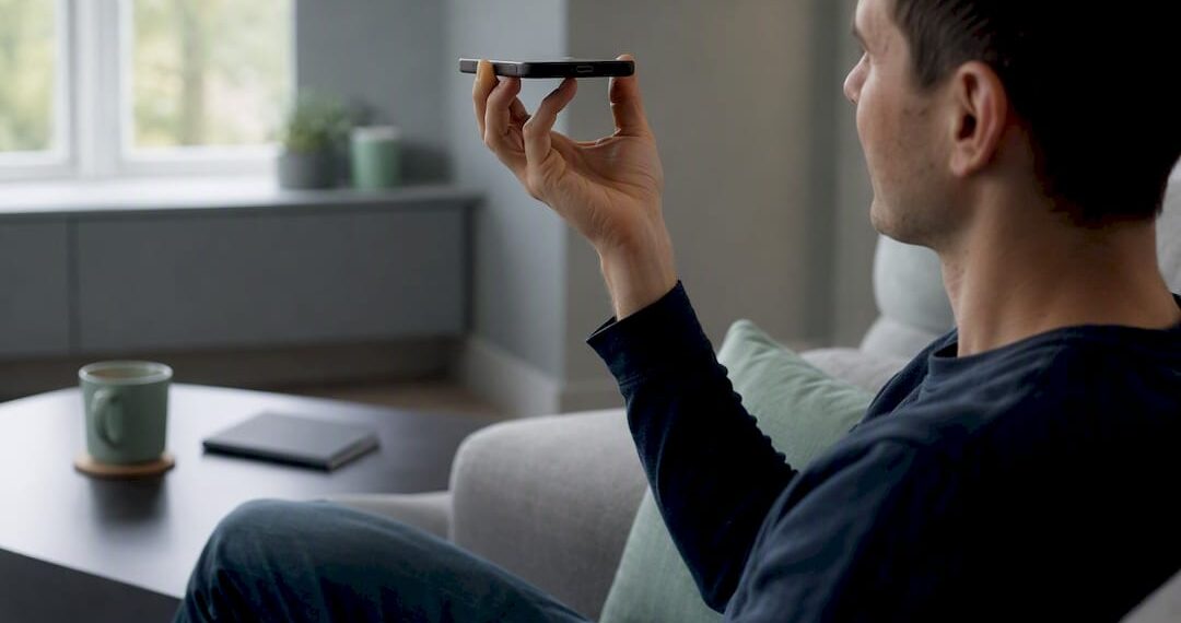 Hände ziehen das Smartphone-Ladegerät aus der Steckdose