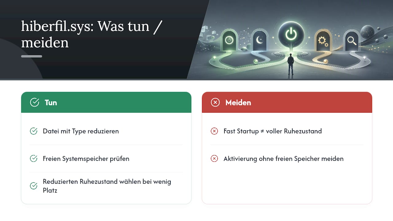 Warum belegt hiberfil.sys so viel Speicherplatz? — overview diagram