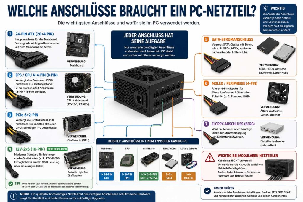 welche-anschluesse-braucht-mein-PC-netzteil
