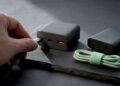 Kleines GaN-Ladegerät mit USB-C-Kabel