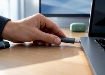 USB-Stick wird für die Wiederherstellung vorbereitet