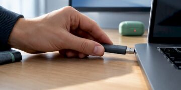 USB-Stick wird für die Wiederherstellung vorbereitet